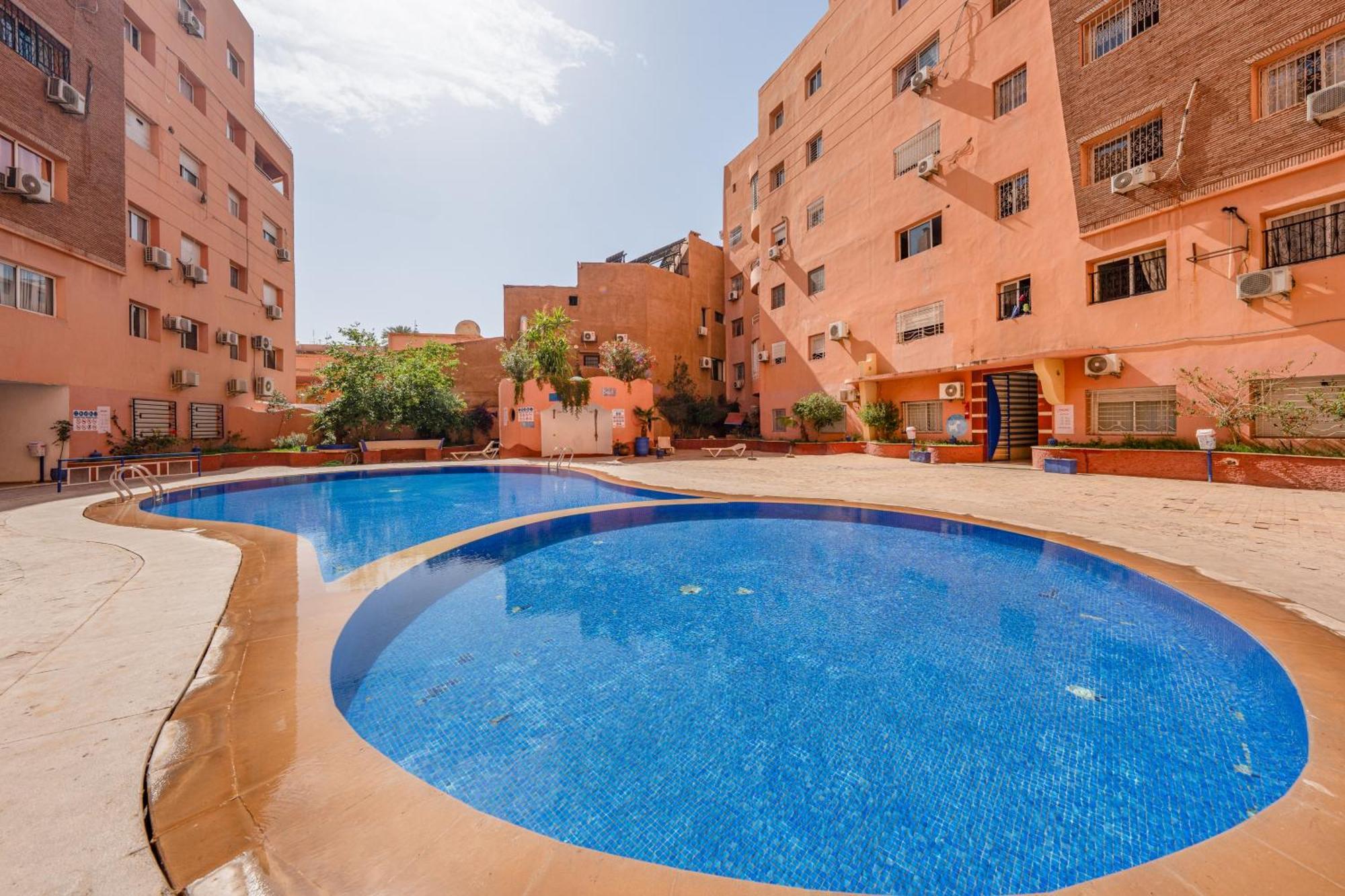 Elegant 2 Avec Piscine Et Climatisation A Gueliz Marrakesh