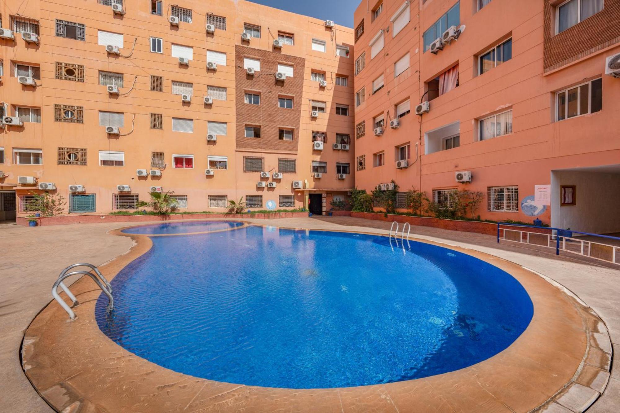 Elegant 2 Avec Piscine Et Climatisation A Gueliz Apartment